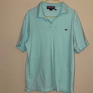 Vineyard Vines M Men's Light Blue Polo Shirt